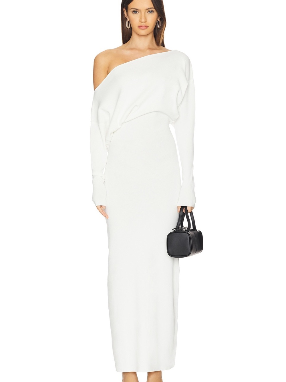 Off-Shoulder Sweater Midi dress  Weworewhat